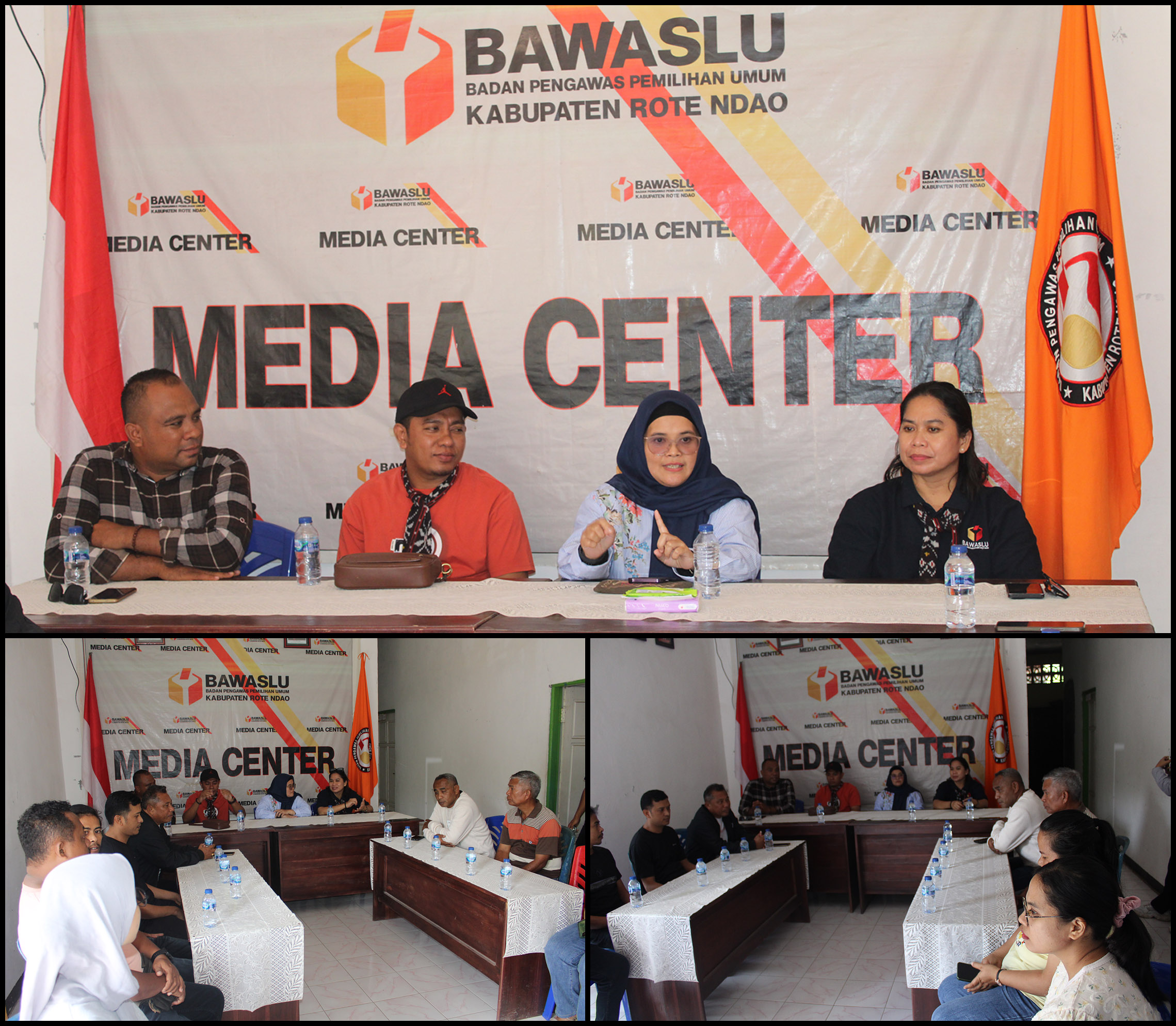 Foto Kunjungan Anggota Bawaslu RI di Kantor Sekretariat Bawaslu Kabupaten Rote Ndao (Sabtu, 13/09/2025)