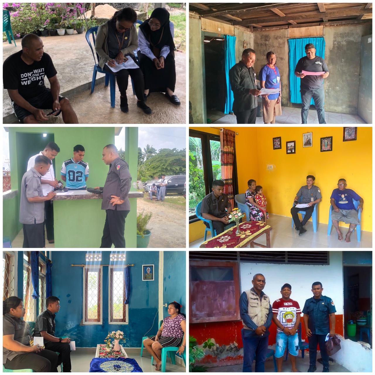 Foto uji petik pemutakhiran data pemilih berkelanjutan (Senin 1/12/2025)