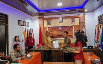 BAWASLU ROTE NDAO KAWAL PLENO TERBUKA PEMUTAKHIRAN DPB TRIWULAN III TAHUN 2025