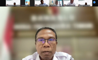 Foto Rapat Koordinasi SDM diselenggarakan oleh Bawaslu Provinsi Nusa Tenggara Timur secara daring